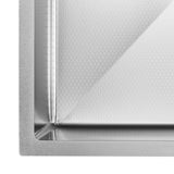 Fienza 68402AS Hana Single Bowl Sink, Anti Scratch, Stainless Steel, 550x450x200mm