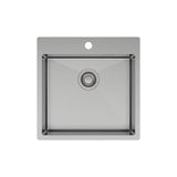 Fienza HANA  42L Square Laundry Sink with Overflow 68502-OF