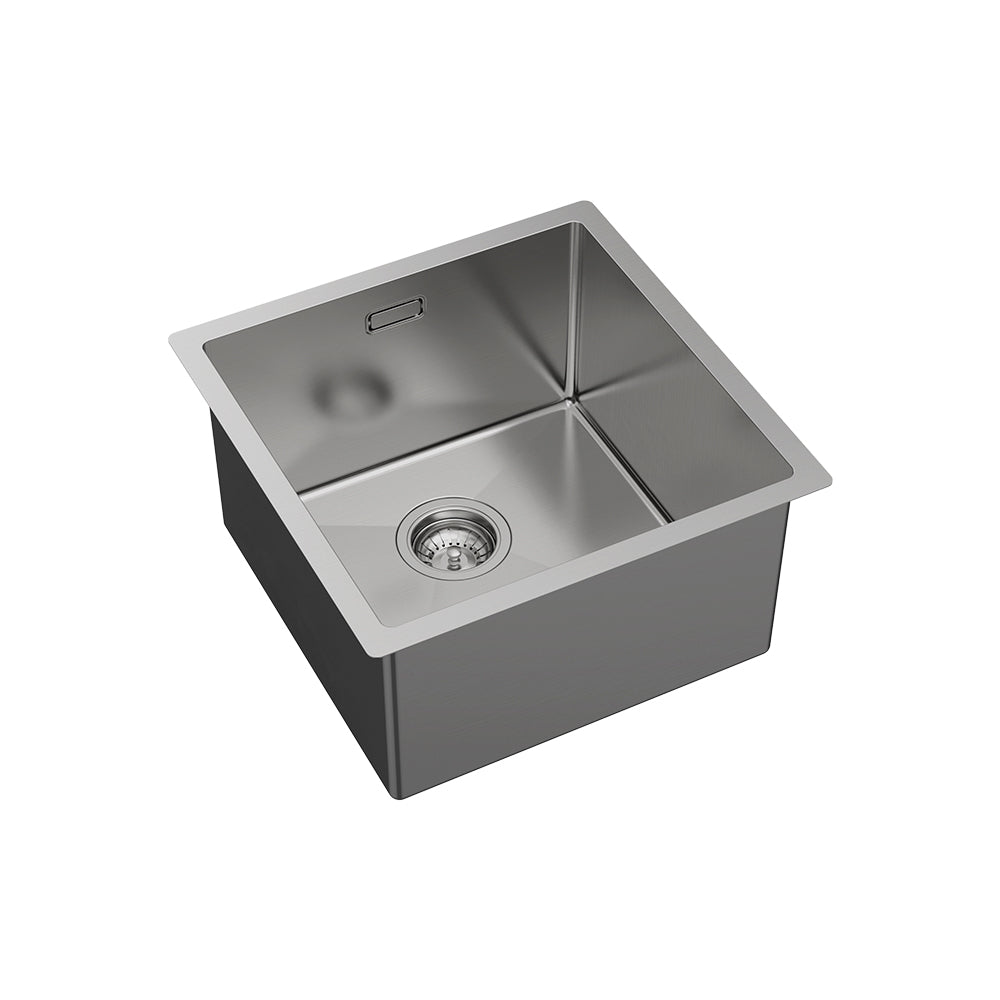 Fienza 68504 Hana 504 30L Stainless Steel Laundry Sink with Overflow