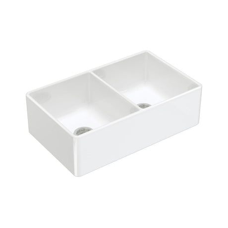 Fienza Winston 68702 Double Butler Sink White 838X483X254Mm - Special Order Kitchen Sinks