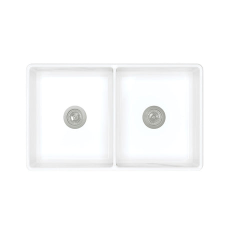 Fienza Winston 68702 Double Butler Sink White 838X483X254Mm - Special Order Kitchen Sinks