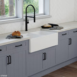 Fienza Winston 68702 Double Butler Sink White 838X483X254Mm - Special Order Kitchen Sinks