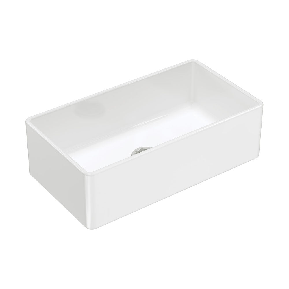 Fienza 68706 Olivia Large Single Butler Sink 840X460X255Mm White - Special Order Kitchen Sinks