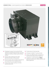 Schweigen UM-9SINL 90cm Silent Inline Motor Undermount Rangehood, 1600m3/hr, Stainless Steel