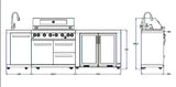 Everdure 6BIMLPC-21B/1 Neo Black Outdoor Kitchen
