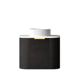 Otti Bondi Wall Hung Vanity, Black Oak