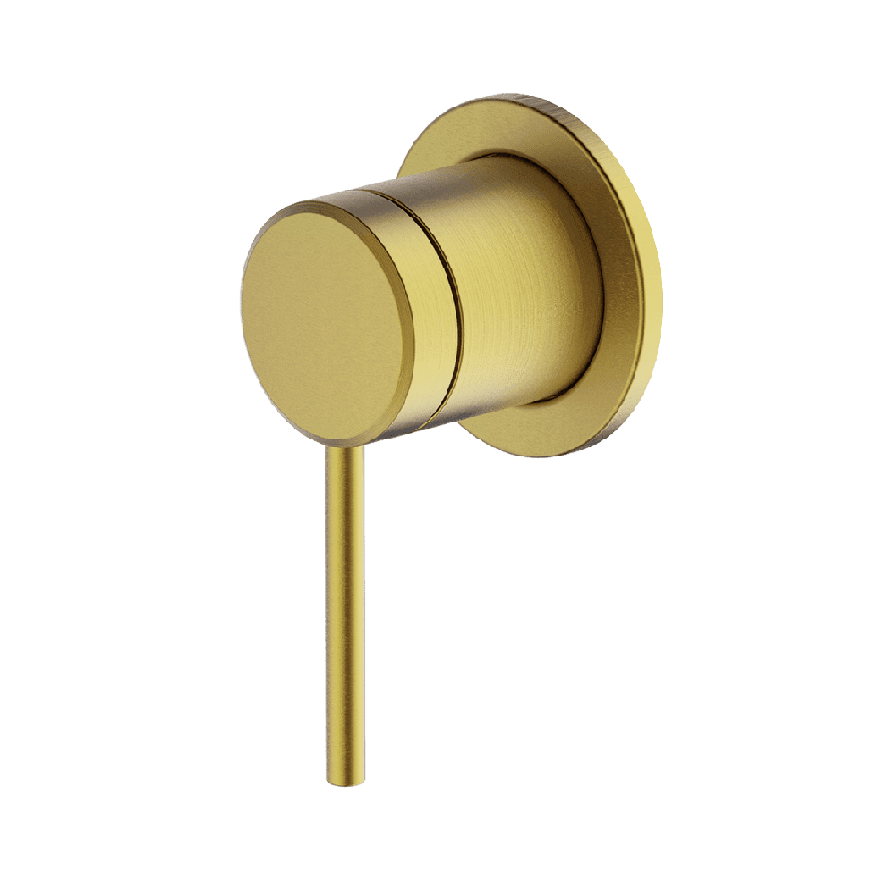 Abey Poco Shower Mixer, (Trim Only), Brushed Brass, 6SH-EXT-BB