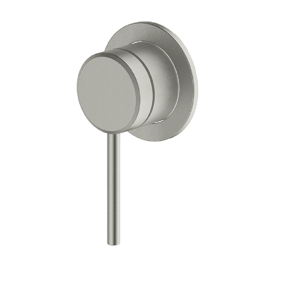 Abey Poco Shower Mixer, (Trim Only), Brushed Nickel, 6SH-EXT-BN