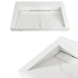 Otti Moonlight Wall Hung Vanity, Satin White