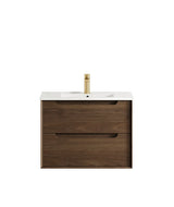 Otti Byron Sable Walnut Wall Hung Vanity