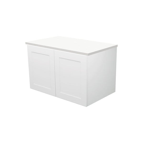 Fienza 75ML Mila 750mm Wall-Hung Cabinet, Left Drawer, Cabinet Only - Special Order