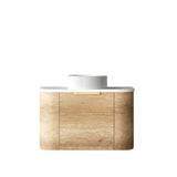 Otti Bondi Wall Hung Vanity, Natural Oak