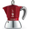Bialetti Moka Espresso Red Coffee Maker Induction Stove Top Percolator, 4 Cups - Special Order