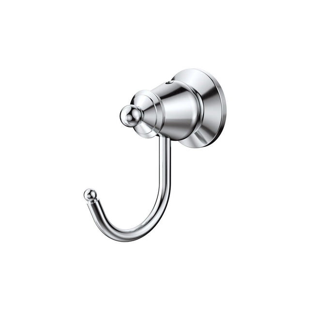 Fienza Lilian Robe Hook Chrome 81004 Bathroom Accessories