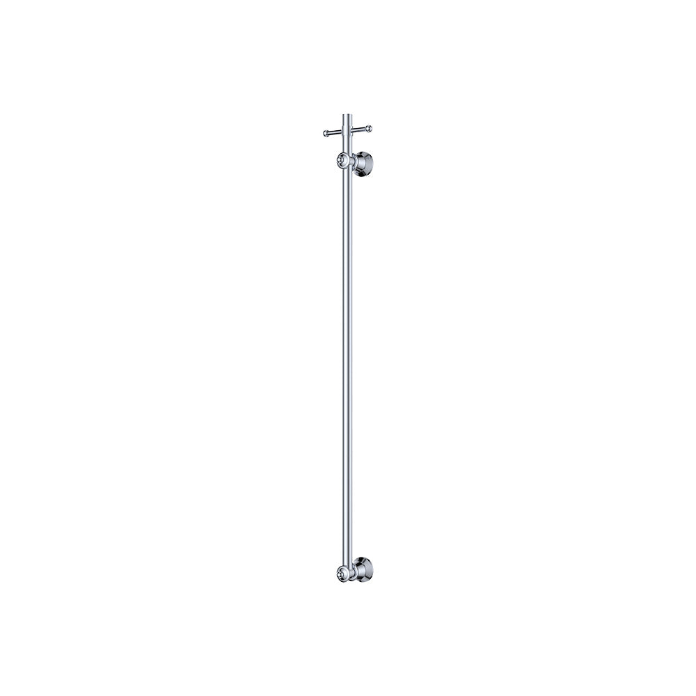 Fienza 8101000 Lillian Vertical Heated Towel Rail, 93 x 1000mm, Chrome