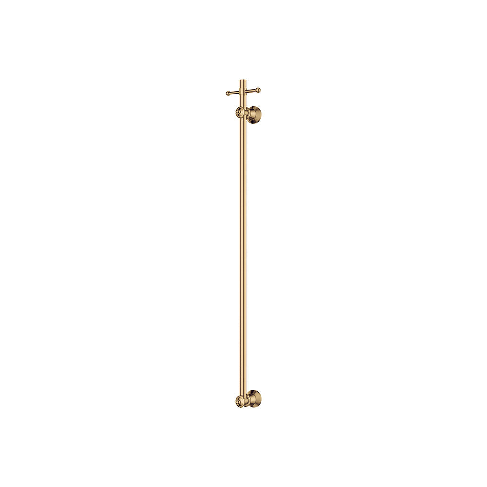 Fienza 8101000UB Lillian Vertical Heated Towel Rail, 93 x 1000mm, Urban Brass
