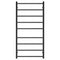 Fienza 82760120MB Isabella Heated Towel Rail, 600 x 1200mm, Matte Black