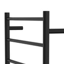 Fienza 82760120MB Isabella Heated Towel Rail, 600 x 1200mm, Matte Black