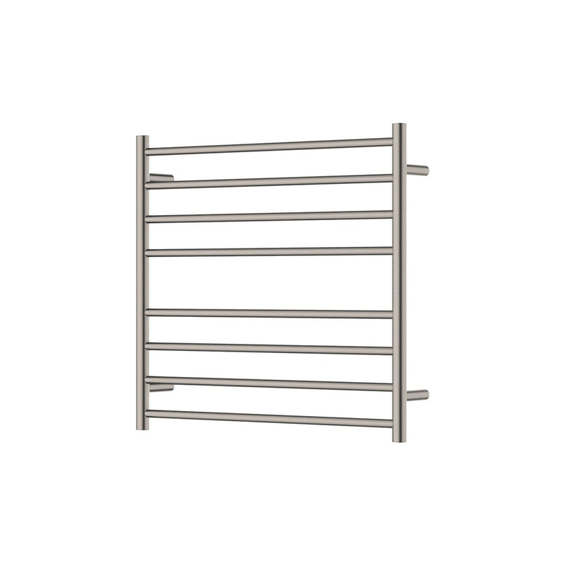 Fienza 8277570BN Isabella Heated Towel Rail, 750 x 700mm, Brushed Nickel - Special Order
