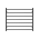 Fienza 8279075MB Isabella Heated Towel Rail, 900 x 750mm, Matte Black