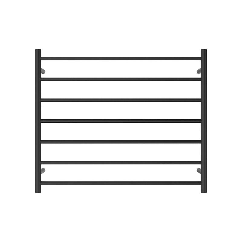 Fienza 8279075MB Isabella Heated Towel Rail, 900 x 750mm, Matte Black - Special Order