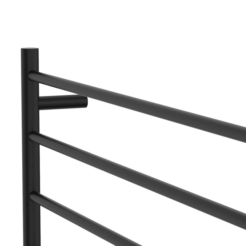 Fienza 8279075MB Isabella Heated Towel Rail, 900 x 750mm, Matte Black - Special Order