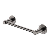 Fienza 8280130GM Kaya Single Towel Rail, 300mm, Gun Metal