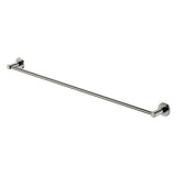 Kaya 900Mm Single Towel Rail Brushed Nickel 82801Bn Bathroom Accessories