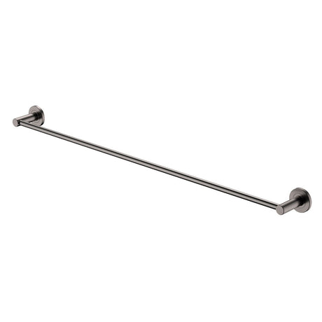 Kaya 900Mm Single Towel Rail Gun Metal 82801Gm Bathroom Accessories