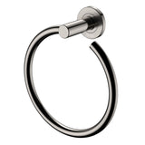 Fienza Kaya Hand Towel Ring Brushed Nickel 82802Bn Bathroom Accessories