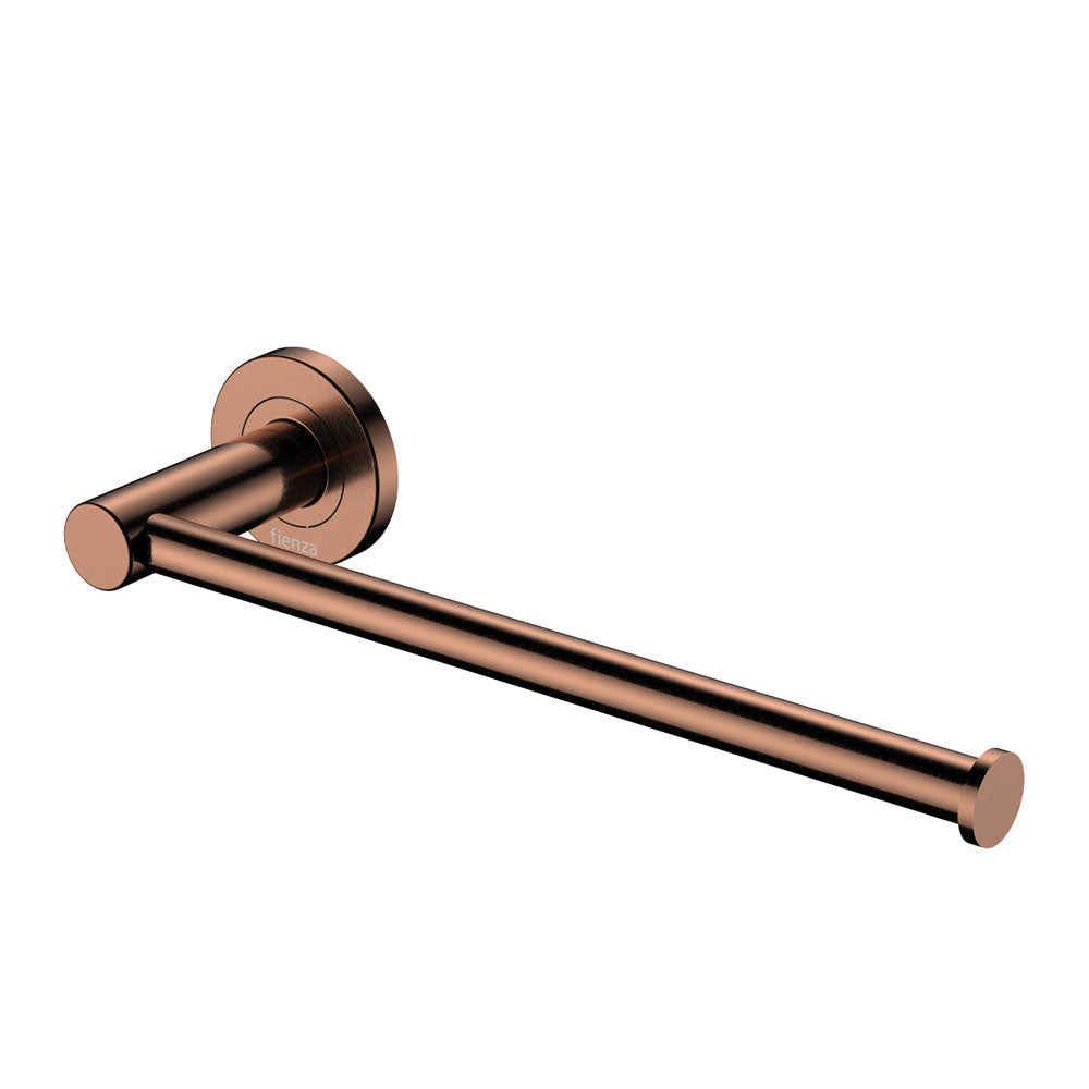 Fienza 82805CO Kaya Hand Towel Rail, Brushed Copper