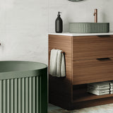 Fienza 82805CO Kaya Hand Towel Rail, Brushed Copper