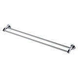 Kaya 900Mm Double Towel Rail Chrome 82808 Bathroom Accessories