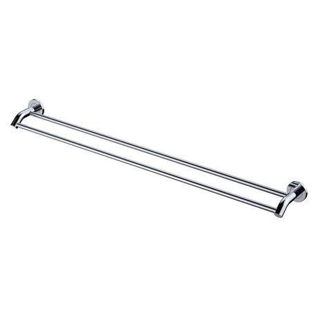 Kaya 900Mm Double Towel Rail Chrome 82808 Bathroom Accessories