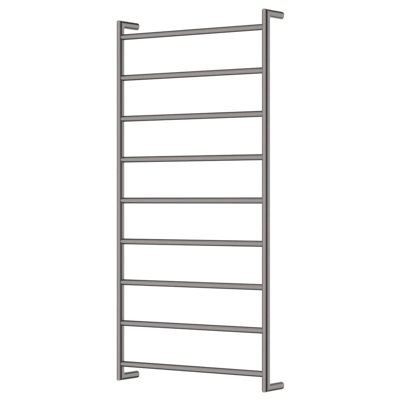 Fienza 82860120GM Kaya Heated Towel Rail, 600 x 1200mm, Gun Metal Finish - Special Order