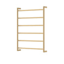 Fienza 8286080UB Kaya Heated Towel Rail, 600 x 800mm, Urban Brass - Special Order