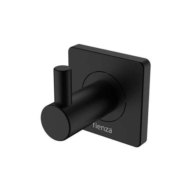 Fienza Sansa Robe Hook Matte Black 83204Mb Bathroom Accessories