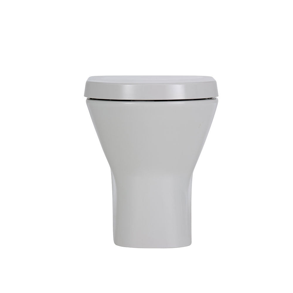 Fienza 840047W Resort Toilet Pan & Seat Only, P Trap, White