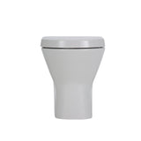 Fienza 840047W Resort Toilet Pan & Seat Only, P Trap, White