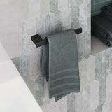 Tono 85102MB Hand Towel Rail, Matte Black
