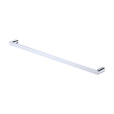 Fienza 88901800 Empire Slim Single Towel Rail, 800mm, Chrome