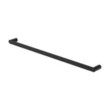 Fienza 88901800B Empire Slim Single Towel Rail, 800mm, Matte Black