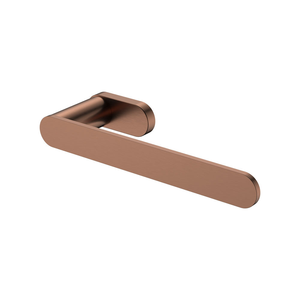 Fienza 88902CO Empire Slim Hand Towel Holder, Brushed Copper