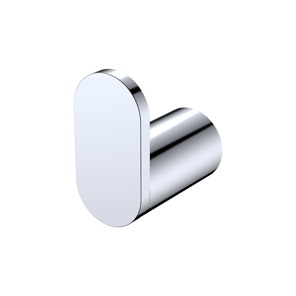 Fienza 88904 Empire Slim Single Robe Hook, Chrome