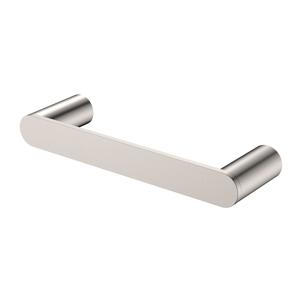 Fienza 88905BN Empire Slim Hand Towel Rail, 220mm, Brushed Nickel