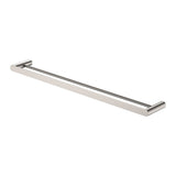 Fienza 88908800BN Empire Slim Double Towel Rail, 800mm, Brushed Nickel