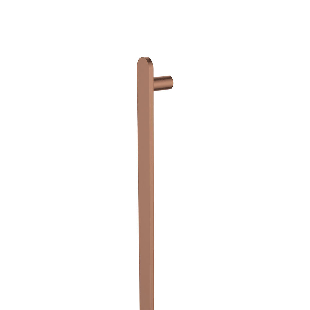 Fienza 889900CO Empire Slim Vertical Heated Towel Rail, 12V 900mm, (1 Bar), Brushed Copper