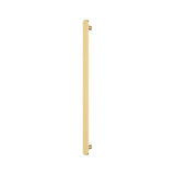 Fienza 889900UB Empire Slim Vertical Heated Towel Rail, 12V, 900mm, (1 Bar), Urban Brass