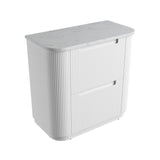 Aulic 900mm Curva Floorstanding Vanity with Solid Surface Top Cato Top CA57-900-ST26FT Vanity Units