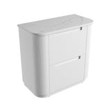 Aulic 900mm Curva Floorstanding Vanity with Solid Surface Top Palis Top CA57-900-ST66FT Vanity Units